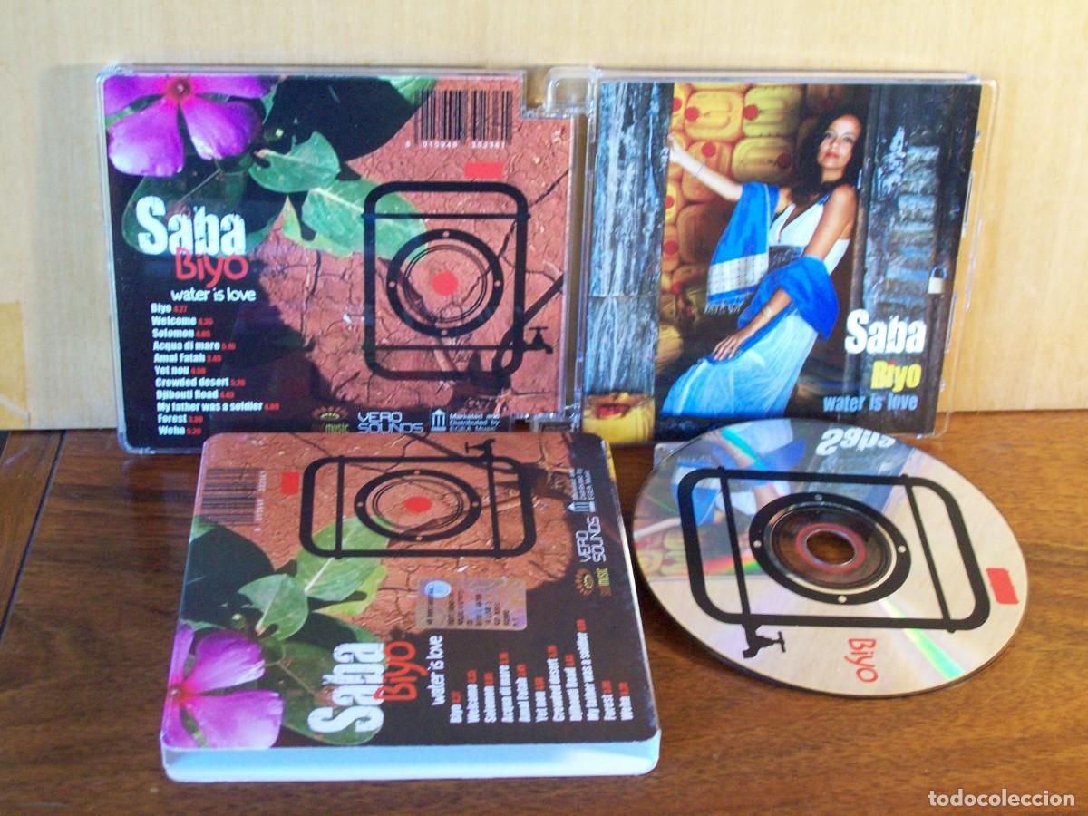 CD de M&uacute;sica: SABA BIYO - WATERS IS LOVE - CD CON ESTUCHE DE CARTON