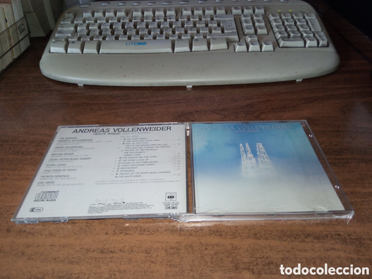 CDs de m&uacute;sica: ANDREAS VOLLENWEIDER - WHITE WINDS (1984) - Foto 1