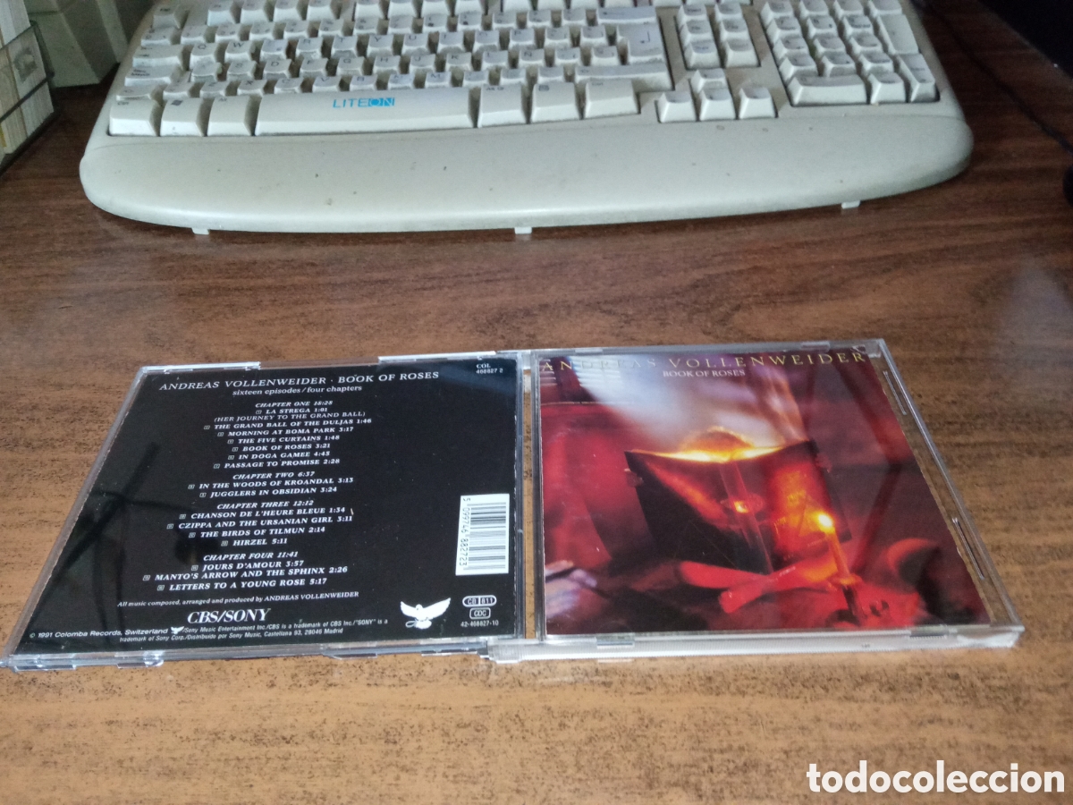 CDs de m&uacute;sica: ANDREAS VOLLENWEIDER - BOOK OF ROSES (1991)