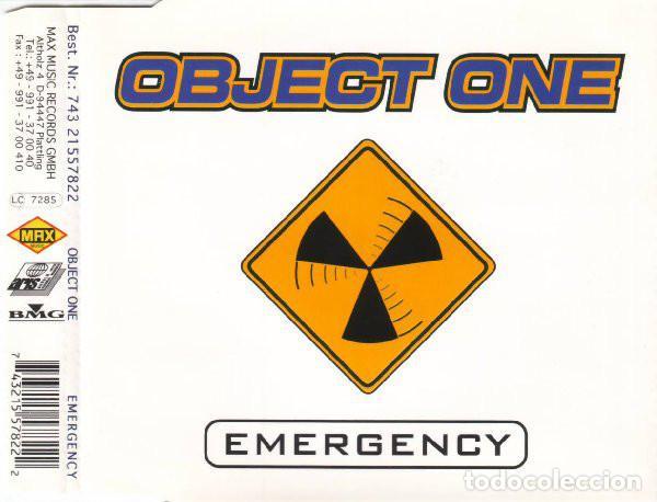 CDs de m&uacute;sica: Emergency (CD Single) - Object One - Foto 1