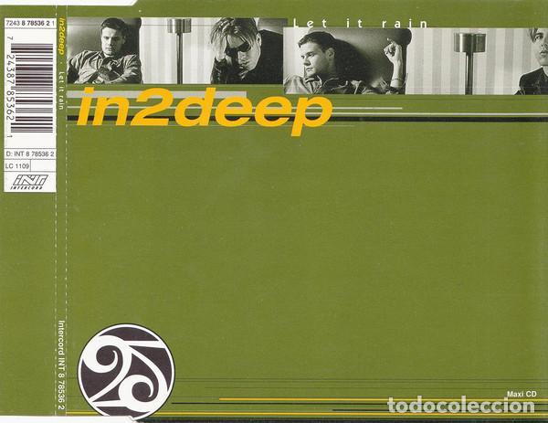 CDs de m&uacute;sica: Let It Rain (CD Single) - In2Deep - Foto 1