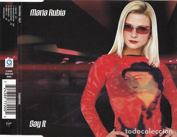 CDs de m&uacute;sica: Say It (CD Single) - Maria Rubia - Foto 1