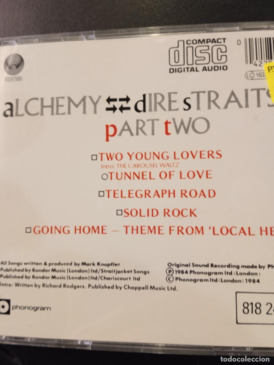 CDs de m&uacute;sica: DIRE STRAITS- ALCHEMY PART TWO. CD - Foto 2
