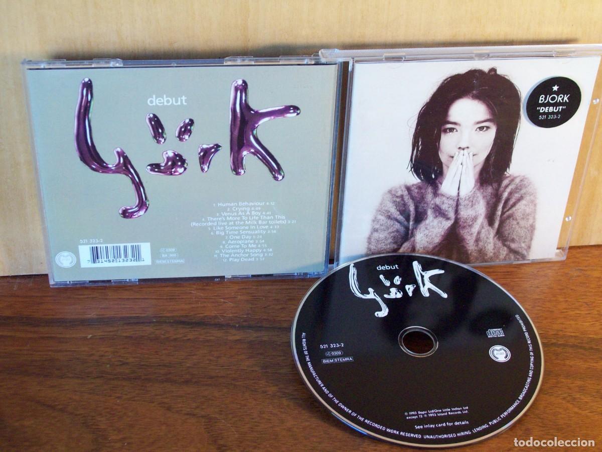 CDs de m&uacute;sica: BJORK - DEBUT - CD EDICION 1993 - Foto 1