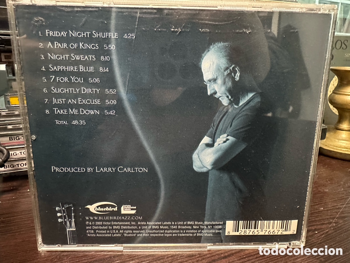 CDs de m&uacute;sica: Larry Carlton - Sapphire Blue (CD) - Foto 2