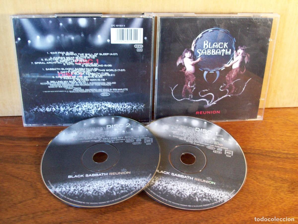 CDs de m&uacute;sica: BLACK SABBATH - REUNION - DOBLE CD - Foto 1