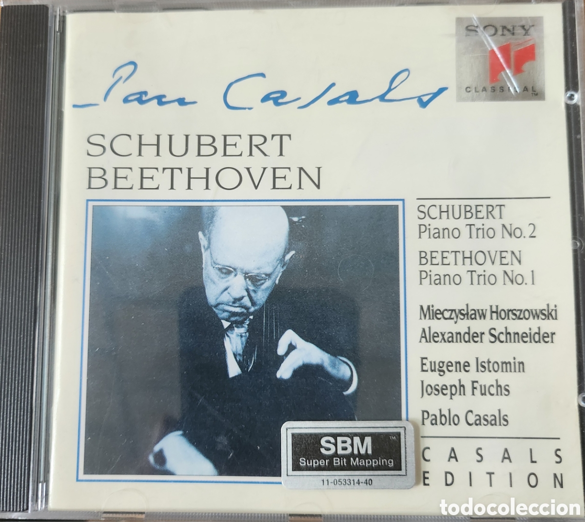 CDs de m&uacute;sica: Pablo Casals - Schubert, Beethoven - Foto 1