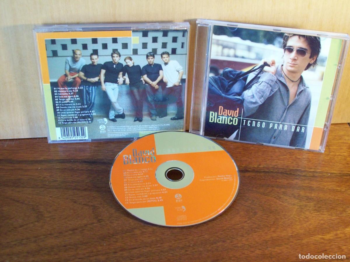CDs de m&uacute;sica: DAVID BLANCO - TENGO PARA DAR - CD - Foto 1
