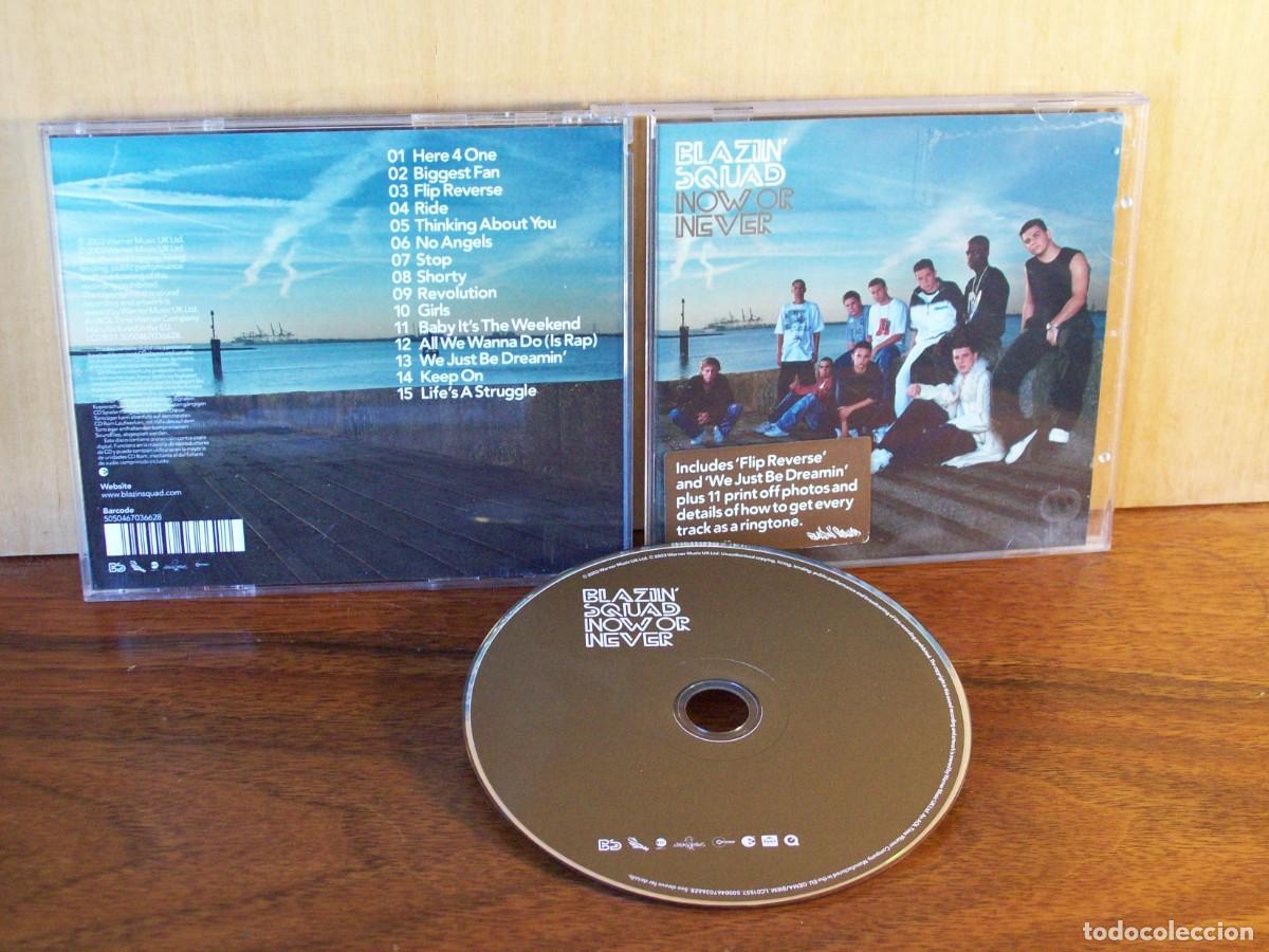 CDs de m&uacute;sica: BLAZIN SQUAD - NOW OR NEVER - CD - Foto 1