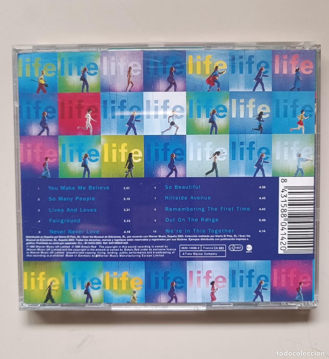 CDs de m&uacute;sica: Simply Red &ndash; Life. COMPACT DISC. - Foto 3