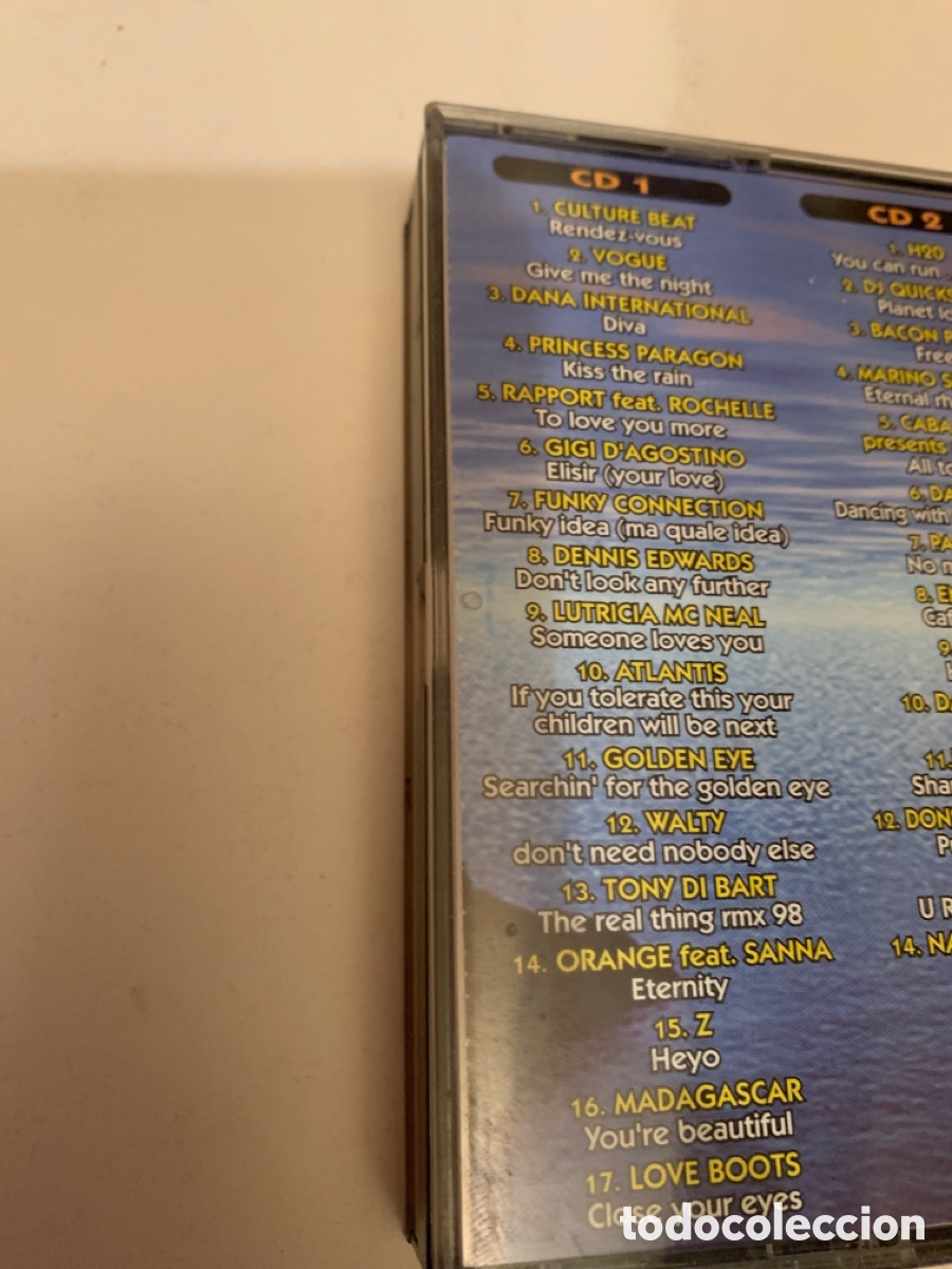 CDs de m&uacute;sica: 100% numeros uno vol 2 recopilatorio dance - Foto 2