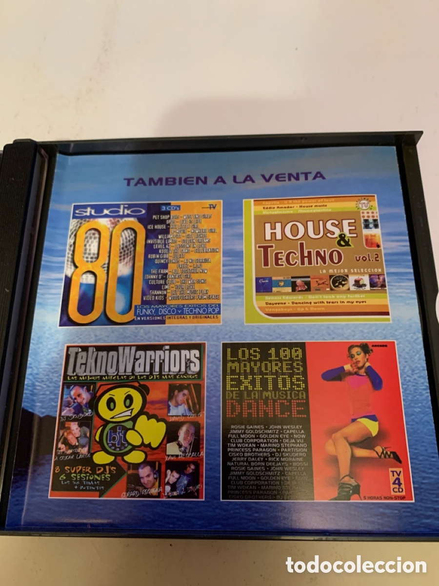 CDs de m&uacute;sica: 100% numeros uno vol 2 recopilatorio dance - Foto 5