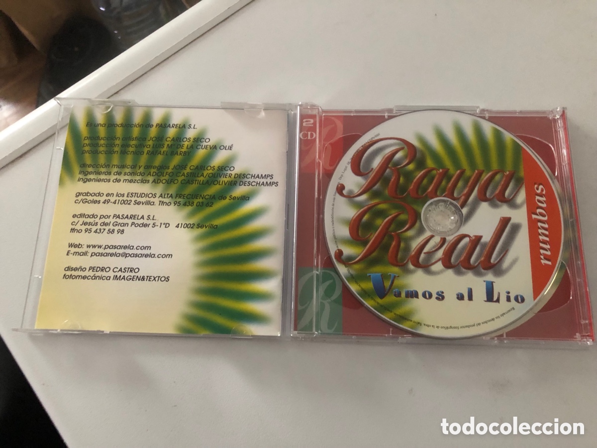 CDs de m&uacute;sica: Raya Real Vamos Al L&iacute;o 2 Cd - Foto 2