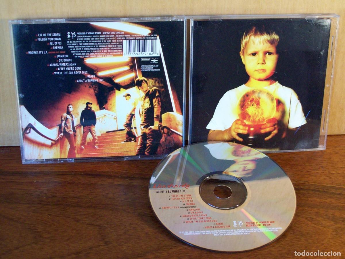 CDs de m&uacute;sica: BLINDSIDE - ABOUT AT BURNING FIRE - CD - Foto 1