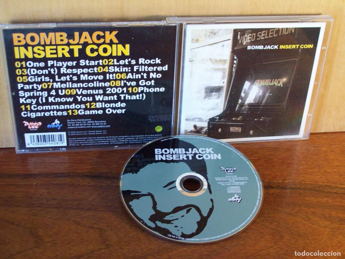 CDs de m&uacute;sica: BOMBJACK - INSERT COIN - CD MADE IN EU - Foto 1