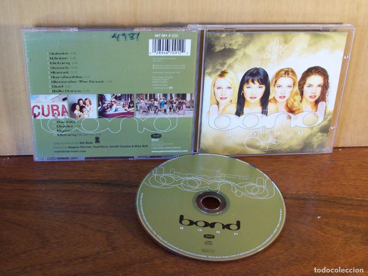 CDs de m&uacute;sica: BOND - BORN - CD FABRICADO EN INGLATERRA - Foto 1