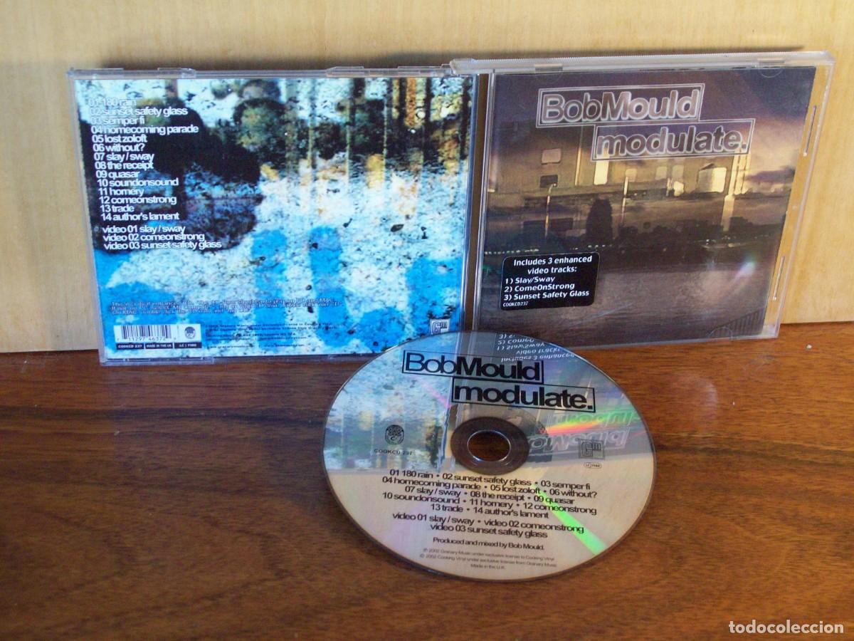 CDs de m&uacute;sica: BOB MOULD . MODULATE - CD MADE IN THE UK - Foto 1