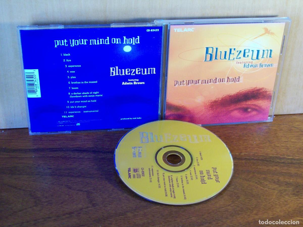 CDs de m&uacute;sica: BLUEZEUM FEATURING ADWIN BROWN - PUT YOUR MIND ON HOLD - CD - Foto 1