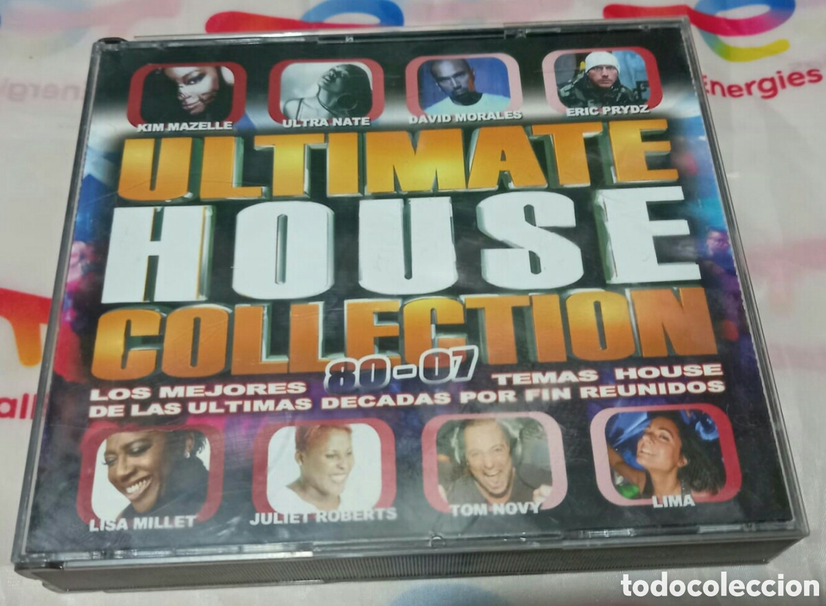 CDs de m&uacute;sica: Ultimate House collection 80 - 07, CD triple - Foto 1