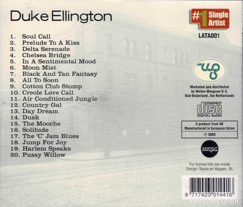 CDs de m&uacute;sica: Duke Ellington - Duke Ellington. CD - Foto 2