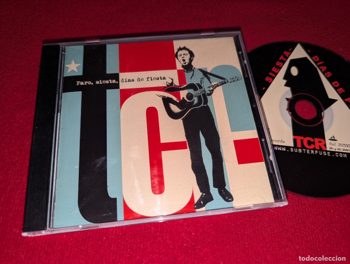 CDs de M&uacute;sica: TCR Paro, siesta, dias de fiesta CD 2001 Subterfuge INDIE POP