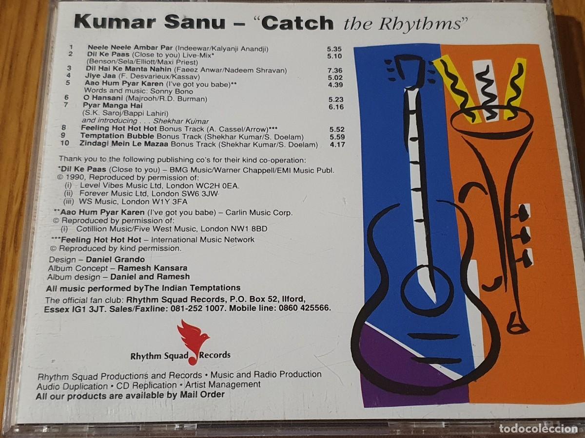 CDs de m&uacute;sica: CD Kumar Sanu&nbsp;&ndash;&nbsp;Catch The Rhythms - Foto 3