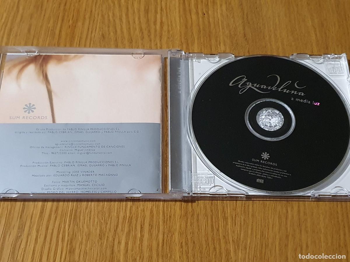CDs de m&uacute;sica: CD Agua De Luna &ndash;&nbsp;A Media Luz - 2003 - Foto 2