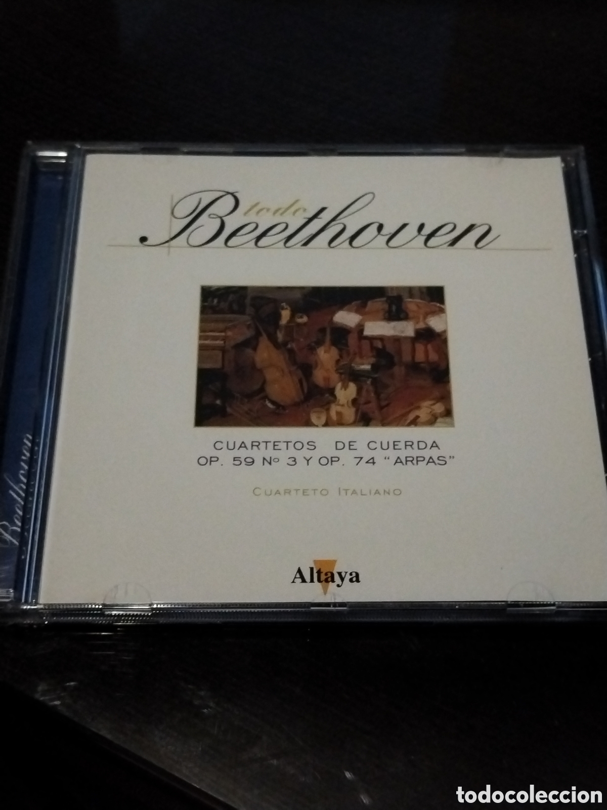 CDs de m&uacute;sica: Todo Beethoven. Cuartetos de Cuerda OP 59.... CD - Foto 1