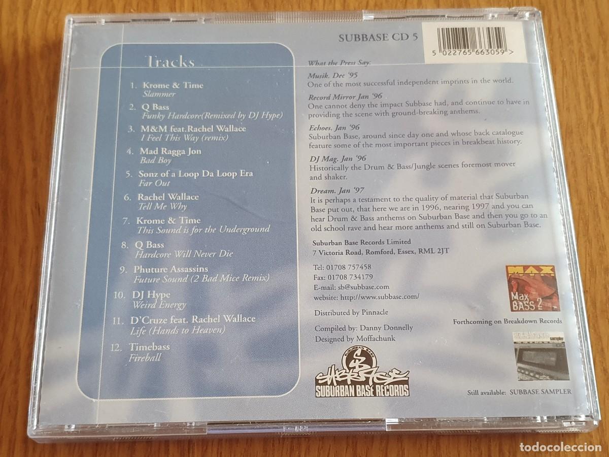 CDs de m&uacute;sica: CD Various&nbsp;&ndash;&nbsp;Classic Subbase Cd 5 - 1997 - UK - Foto 3