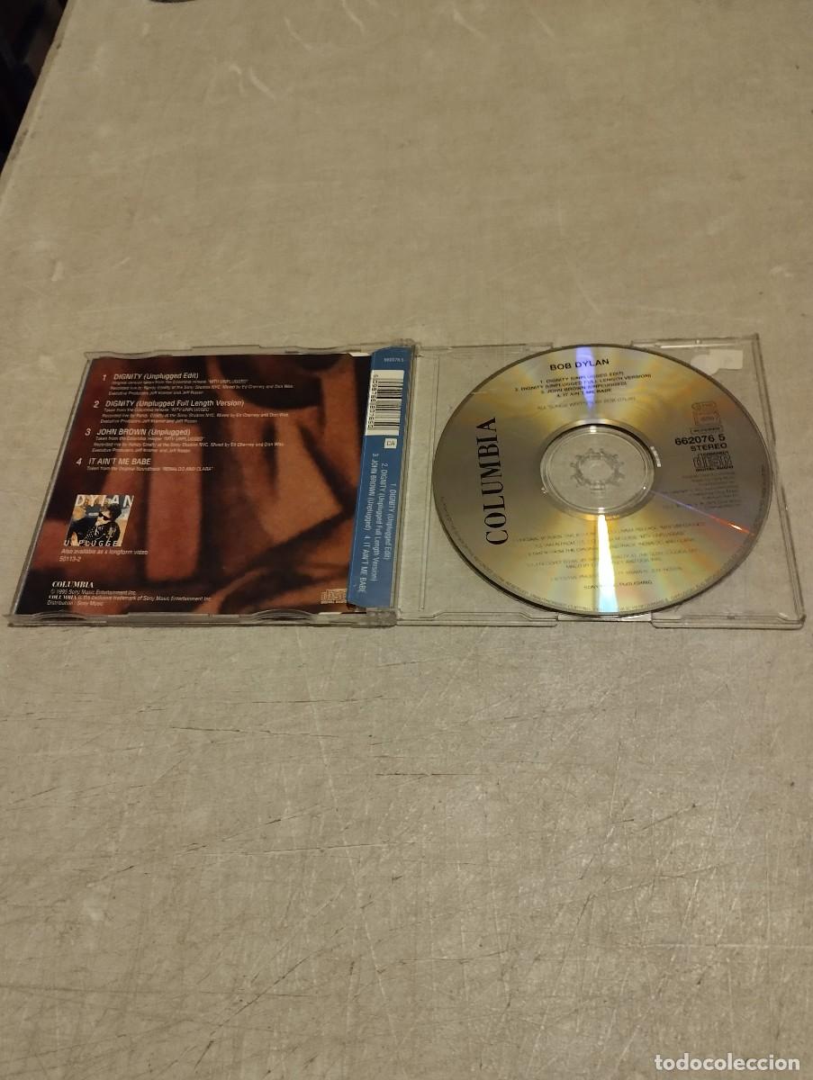 CDs de m&uacute;sica: Bob Dylan CD Maxi Dignity 4 temas - Foto 2