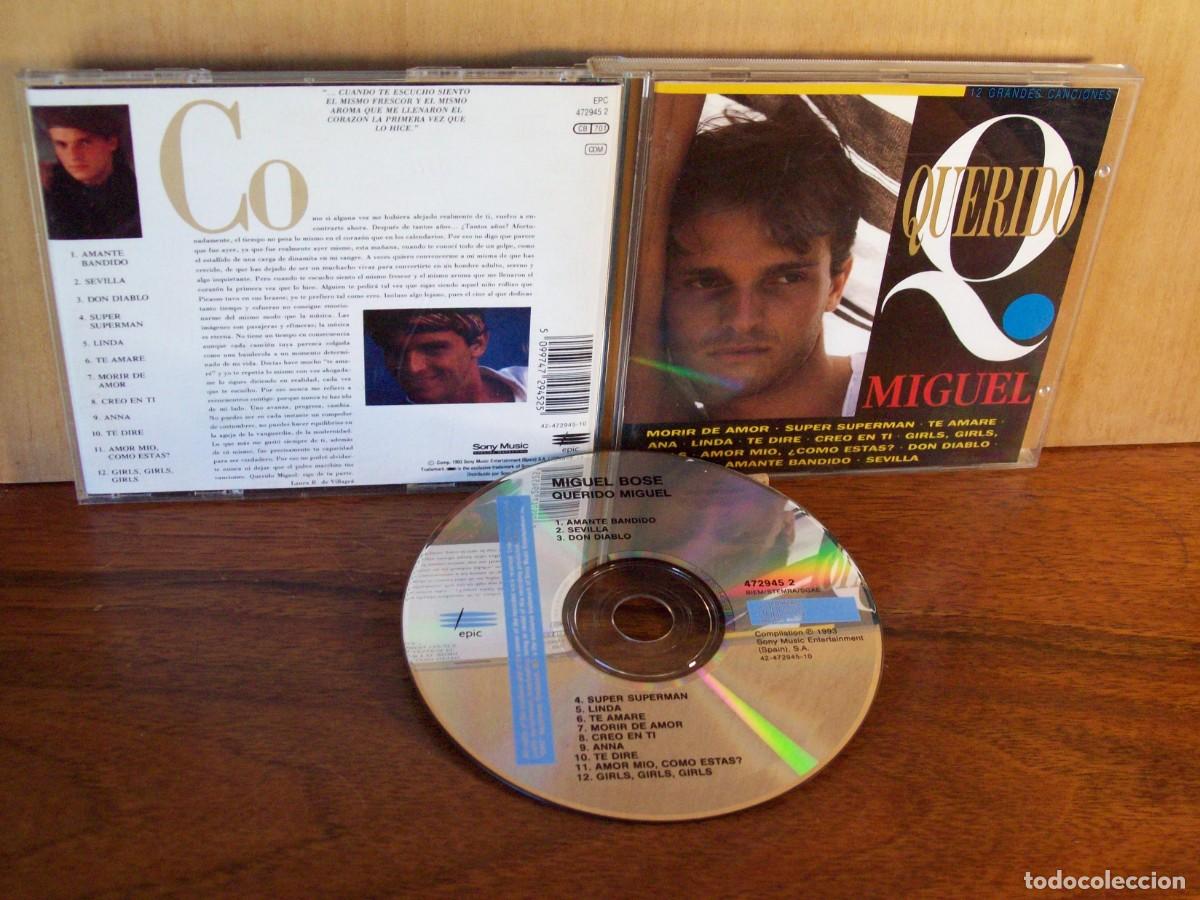 CDs de m&uacute;sica: MIGUEL BOSE - QUERIDO - CD - Foto 1