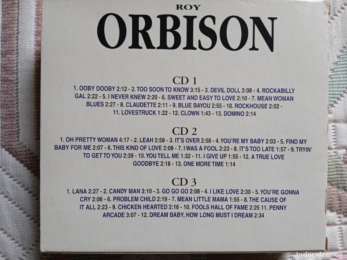 CDs de m&uacute;sica: ROY ORBISON 3 CDs 2&ordf; mano - Foto 2