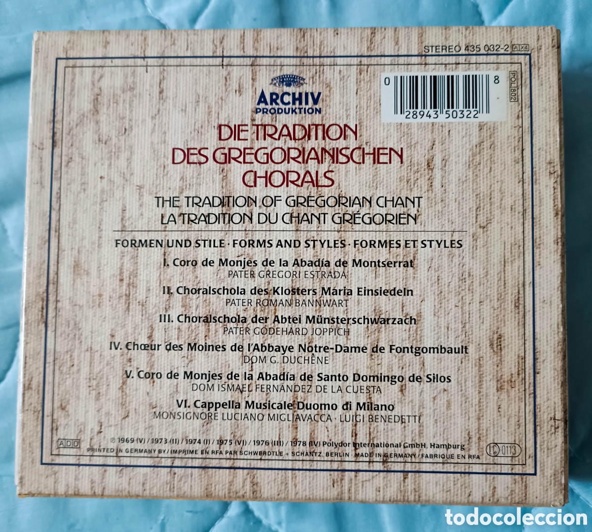 CDs de m&uacute;sica: CD 4 Canto gregoriano - Foto 2