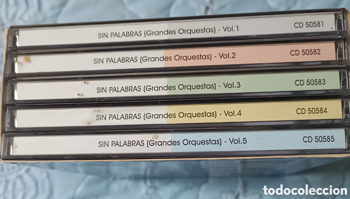 CDs de m&uacute;sica: Grandes orquesta 5 CD s - Foto 3