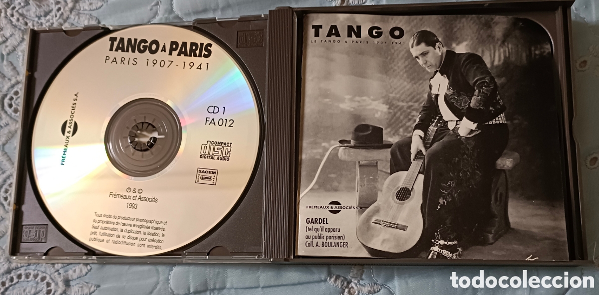 CDs de m&uacute;sica: 2 CD s Tangos en su estuche original - Foto 3