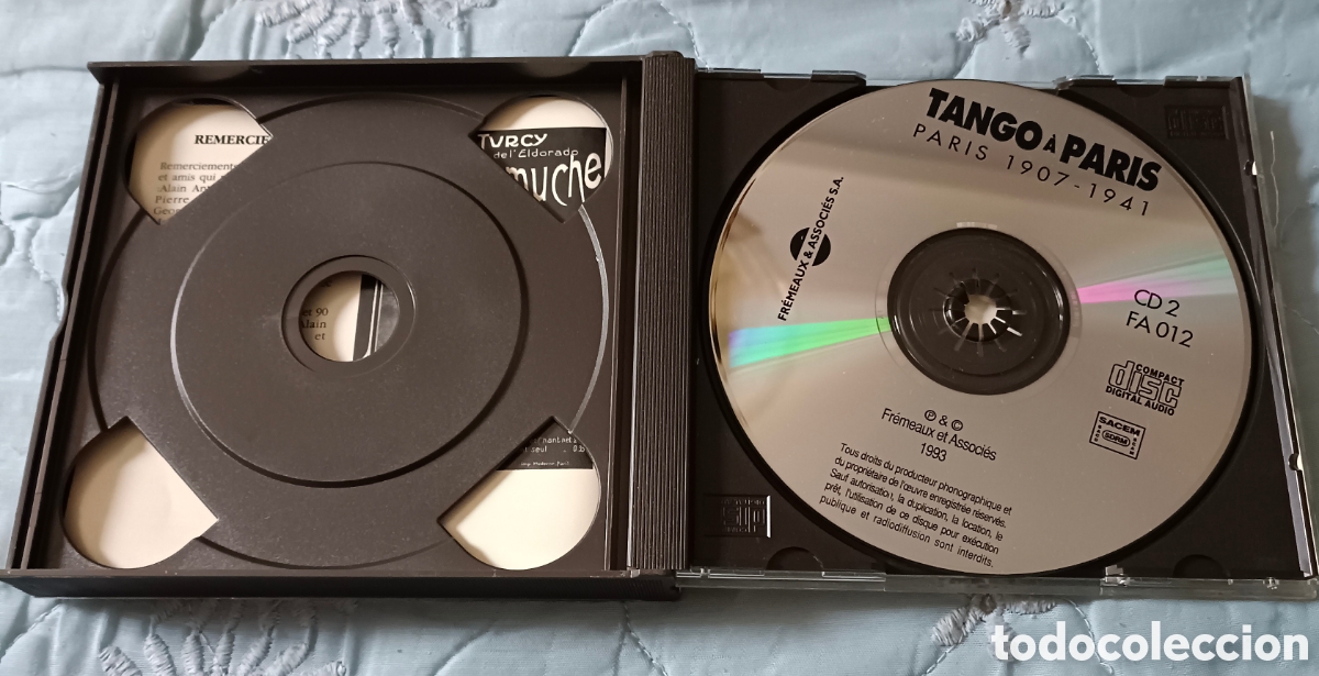 CDs de m&uacute;sica: 2 CD s Tangos en su estuche original - Foto 4