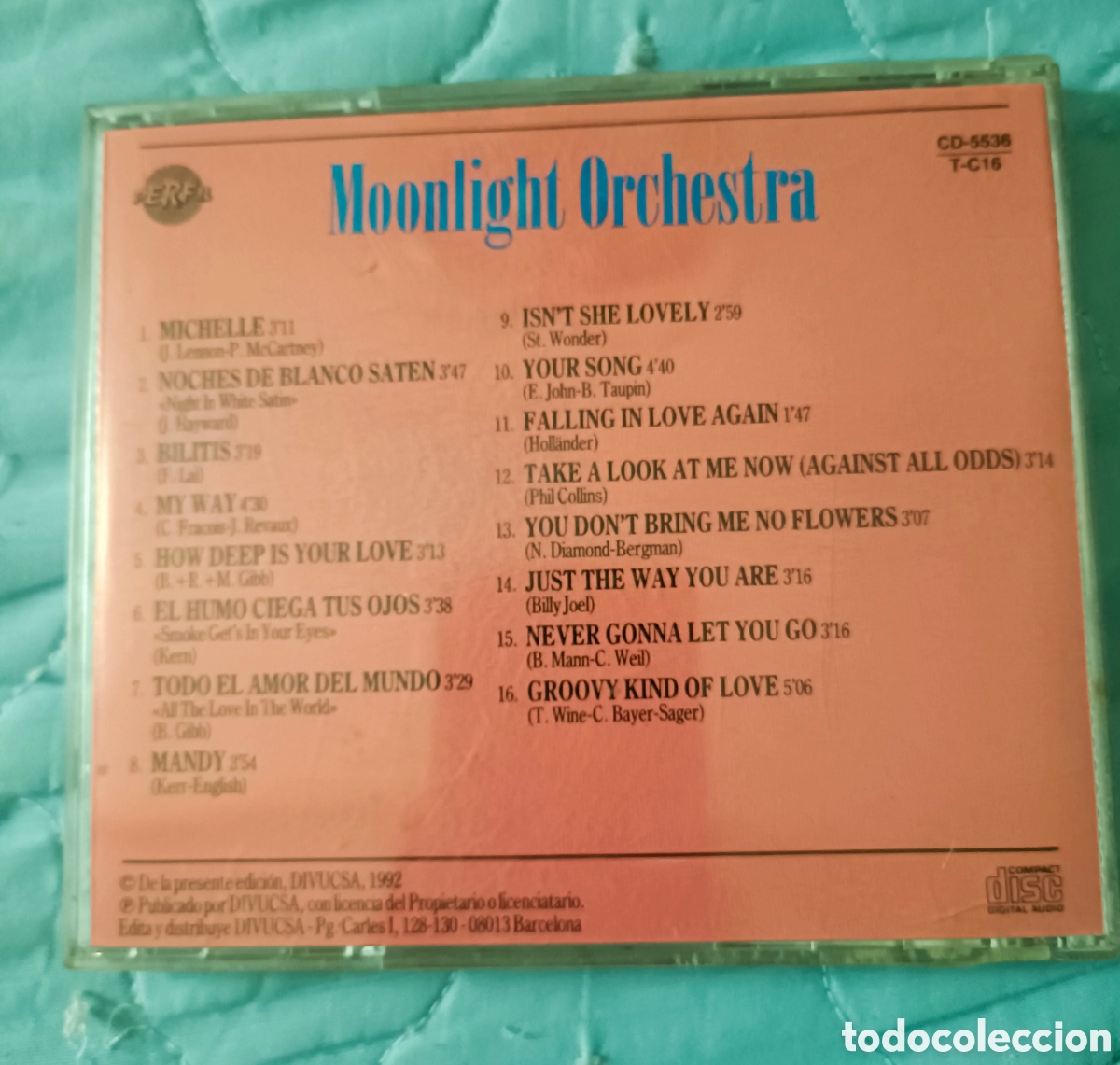 CDs de m&uacute;sica: CD grandes temas de amor - Foto 2