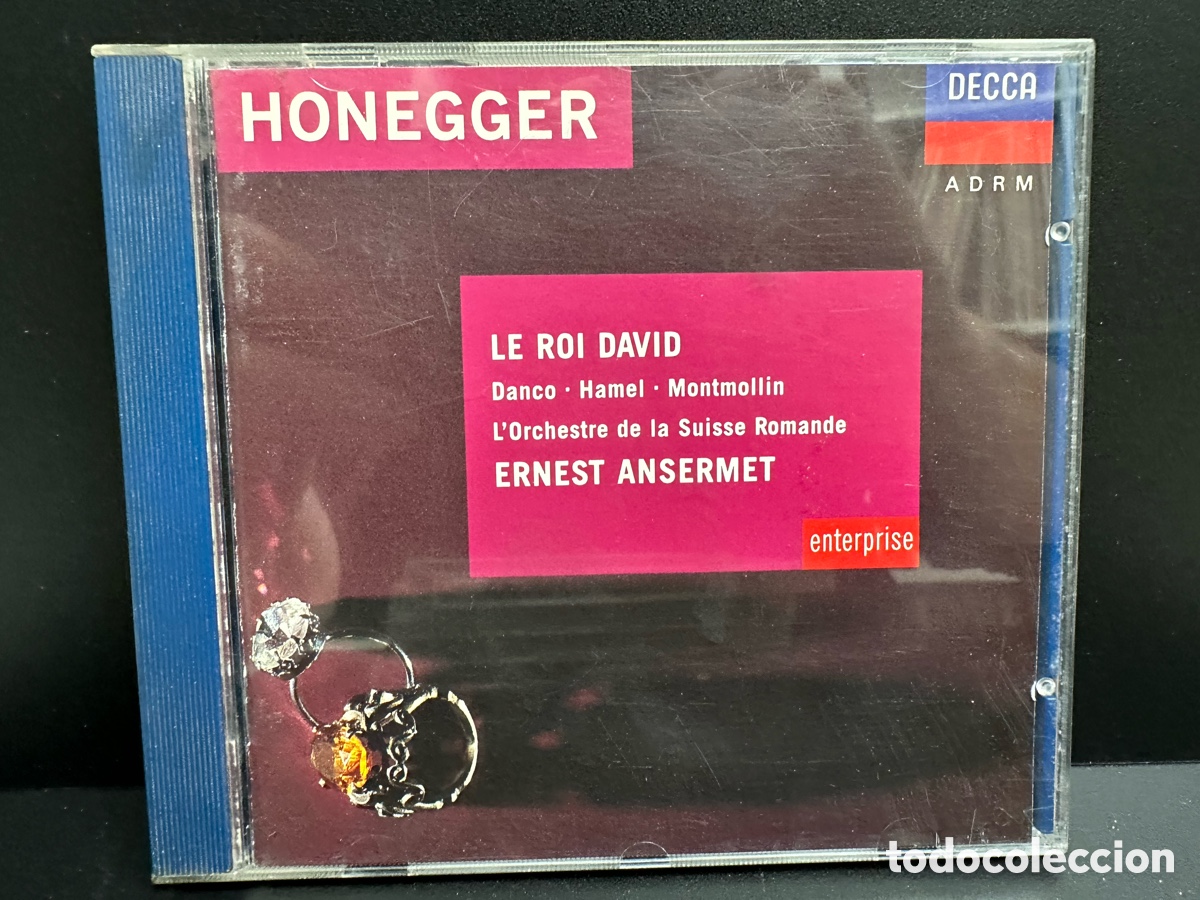 CDs de m&uacute;sica: Honegger - Ernest Ansermet - Le Roi David (CD) - Foto 1