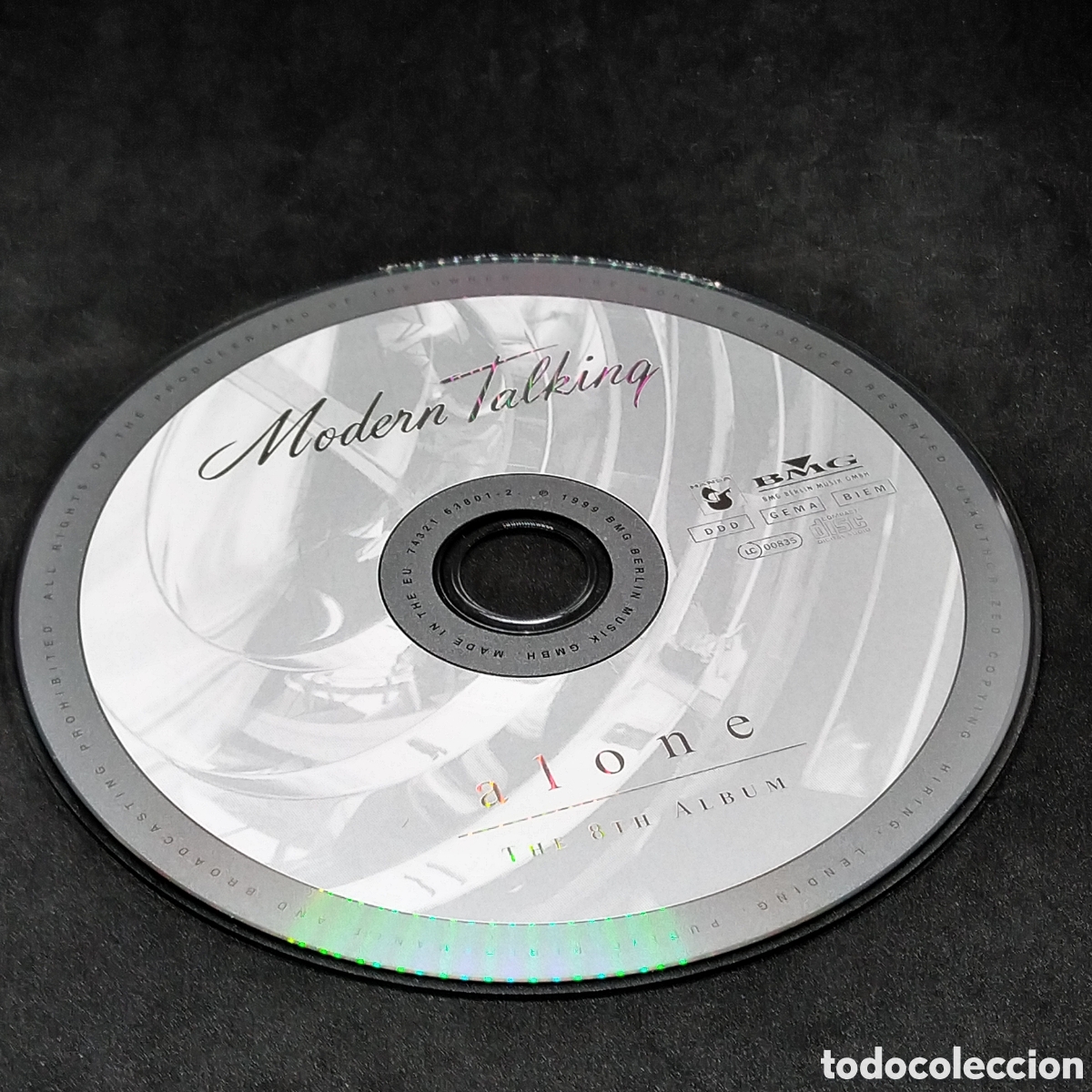 CDs de m&uacute;sica: MODERN TALKING - ALONE - 1999 - CD - DISCO VERIFICADO - Foto 6
