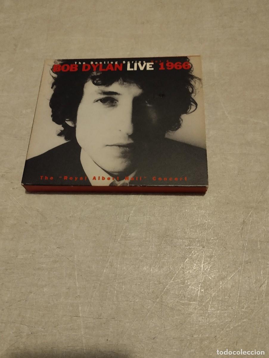 CDs de m&uacute;sica: Bob Dylan Doble CD Live 1966 libreto - Foto 1