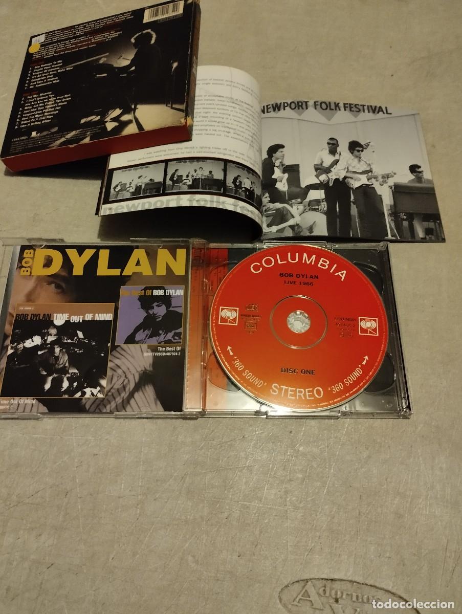 CDs de m&uacute;sica: Bob Dylan Doble CD Live 1966 libreto - Foto 2