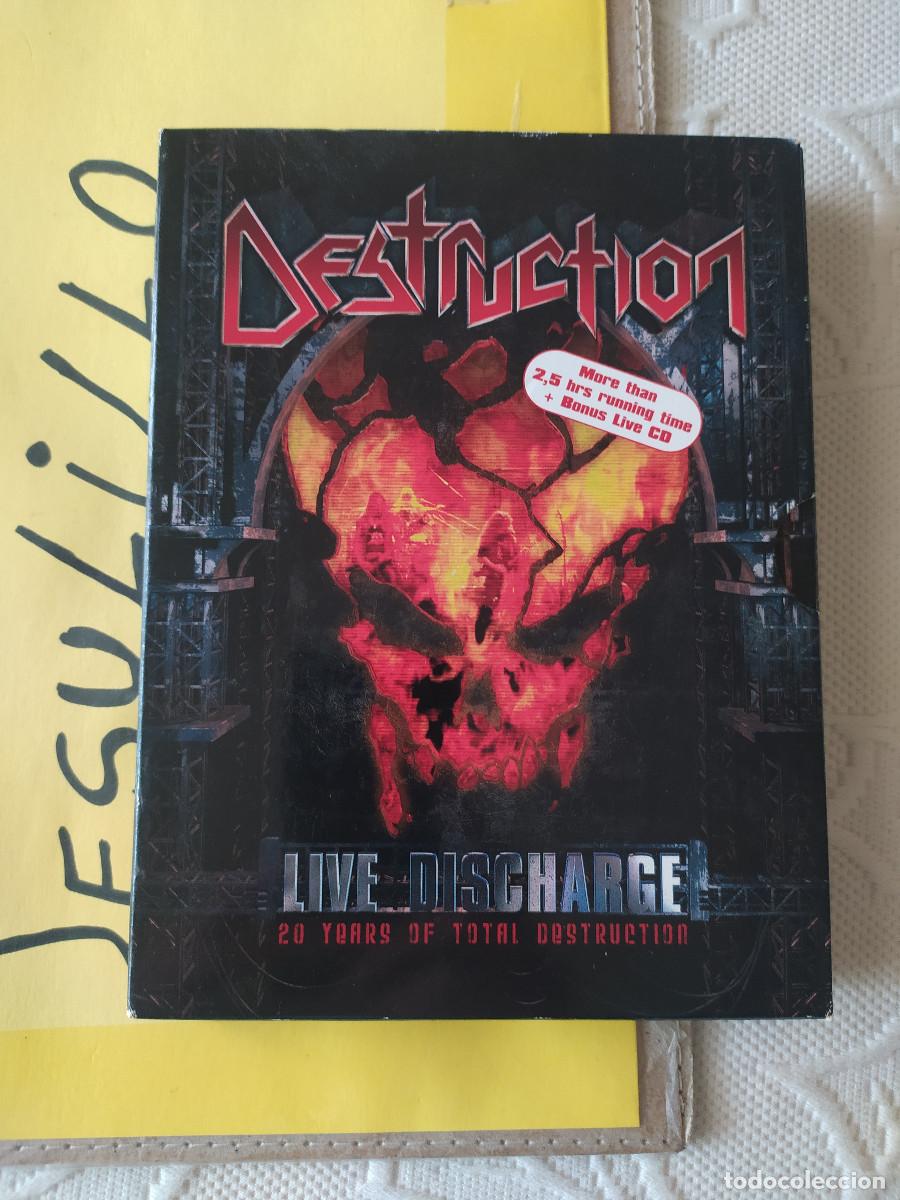 CDs de m&uacute;sica: HEAVY METAL DESTRUCTION LIVE DISCHARGE BONUS ALIVE DEVASTATION