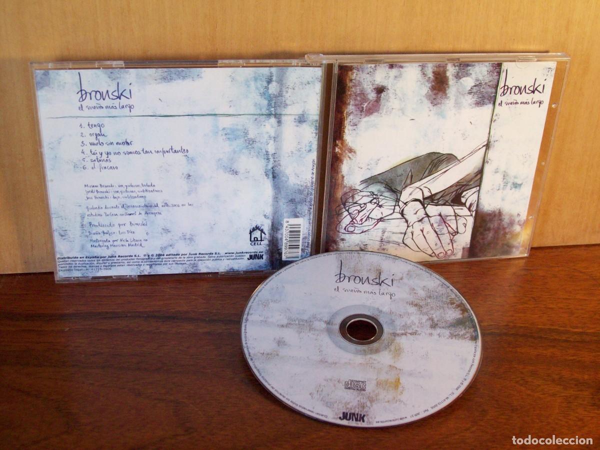 CDs de m&uacute;sica: BRONSKI - EL SUE&Ntilde;O MAS LARGO - CD - Foto 1