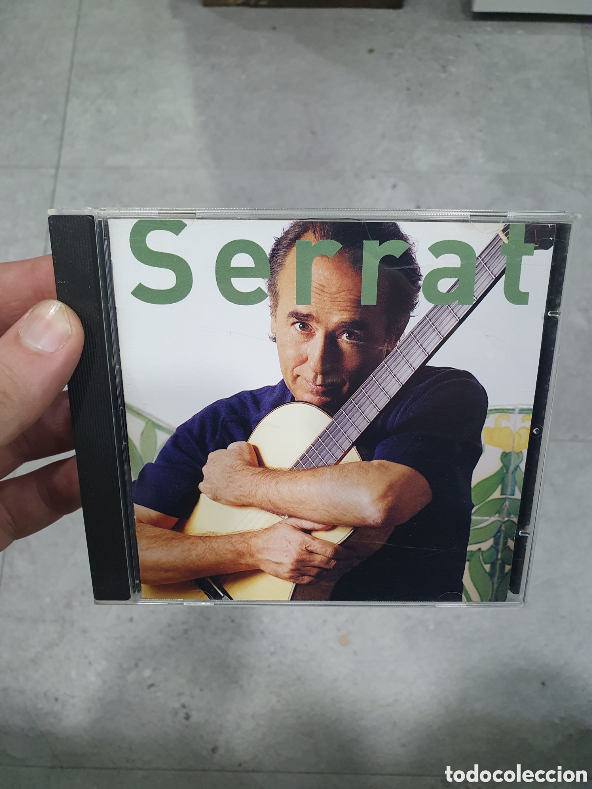 CDs de m&uacute;sica: CD. Serrat. Versos en la boca. (L0) - Foto 1