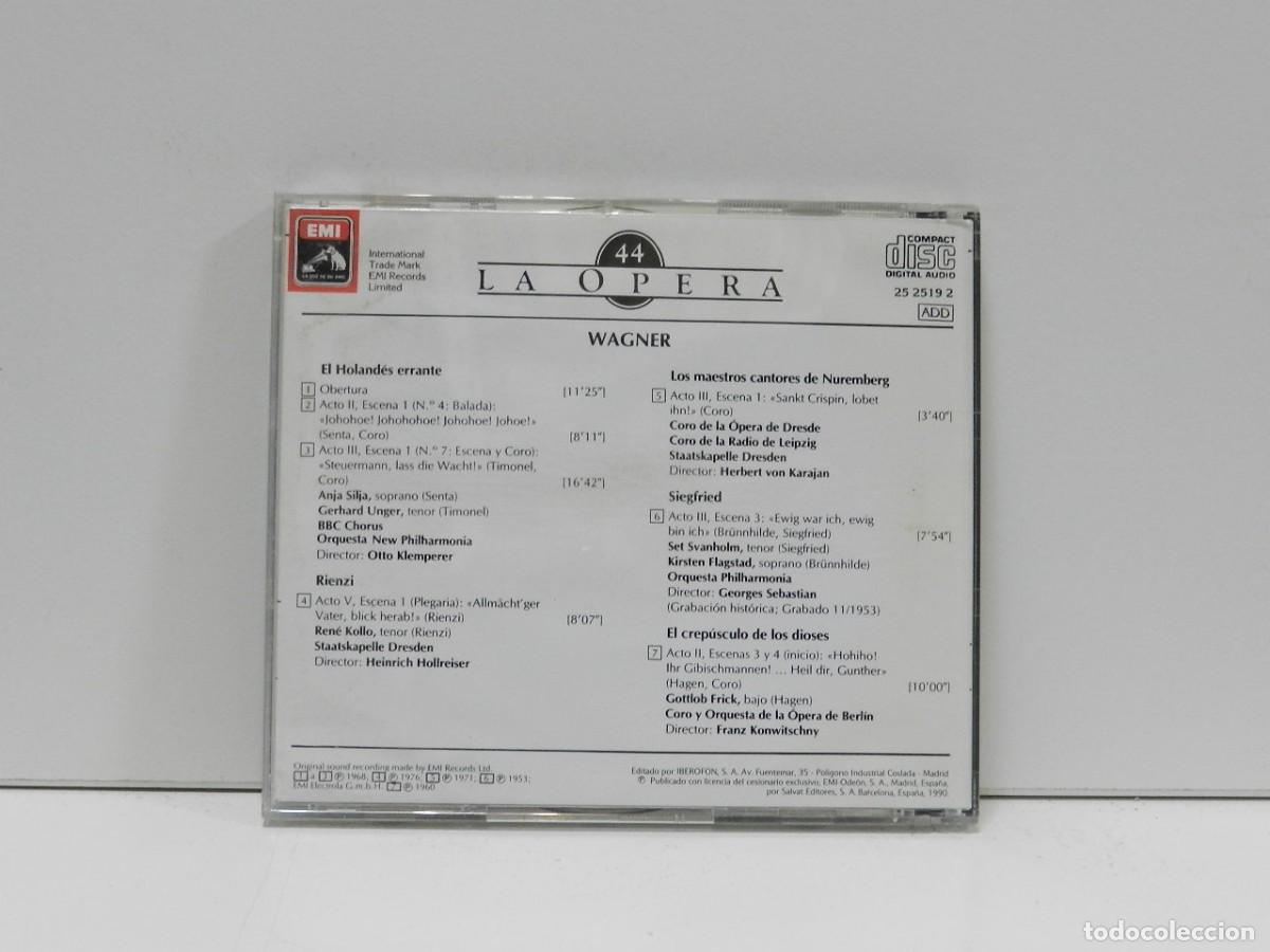 CDs de m&uacute;sica: DISCO CD. Wagner - La Opera. COMPACT DISC. - Foto 2