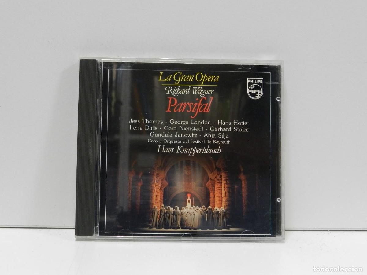 CDs de m&uacute;sica: DISCO CD. Wagner &ndash; Parsifal - La Gran Opera. COMPACT DISC. - Foto 1