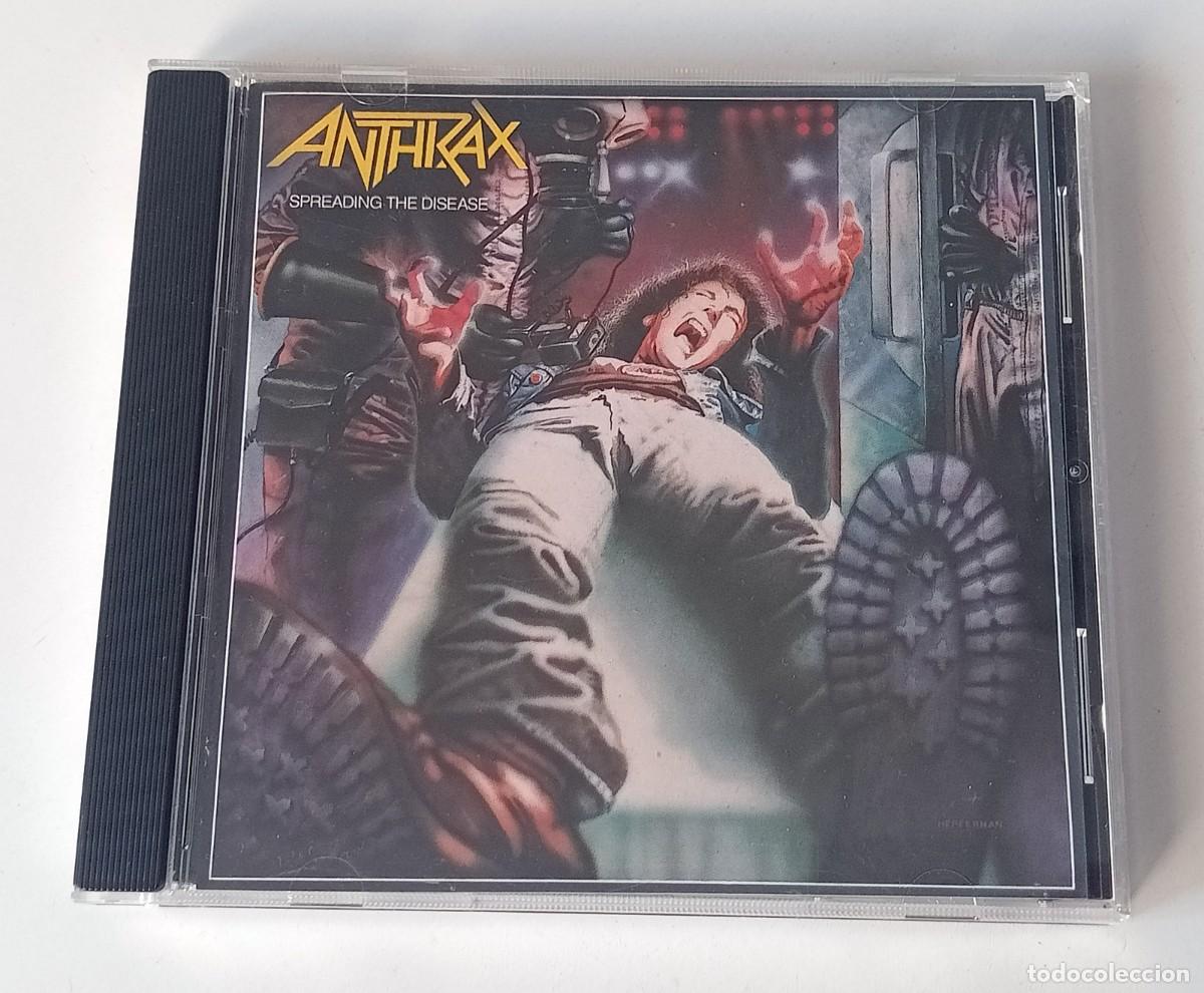 CDs de m&uacute;sica: CD ANTHRAX - SPREADING THE DISEASE - Foto 1