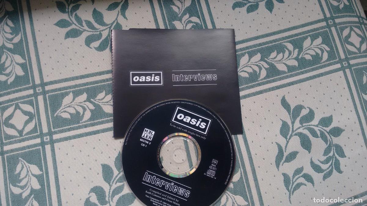 CDs de m&uacute;sica: CD-EP de OASIS a&ntilde;os 90 ( INTERVIEWS) - Foto 1