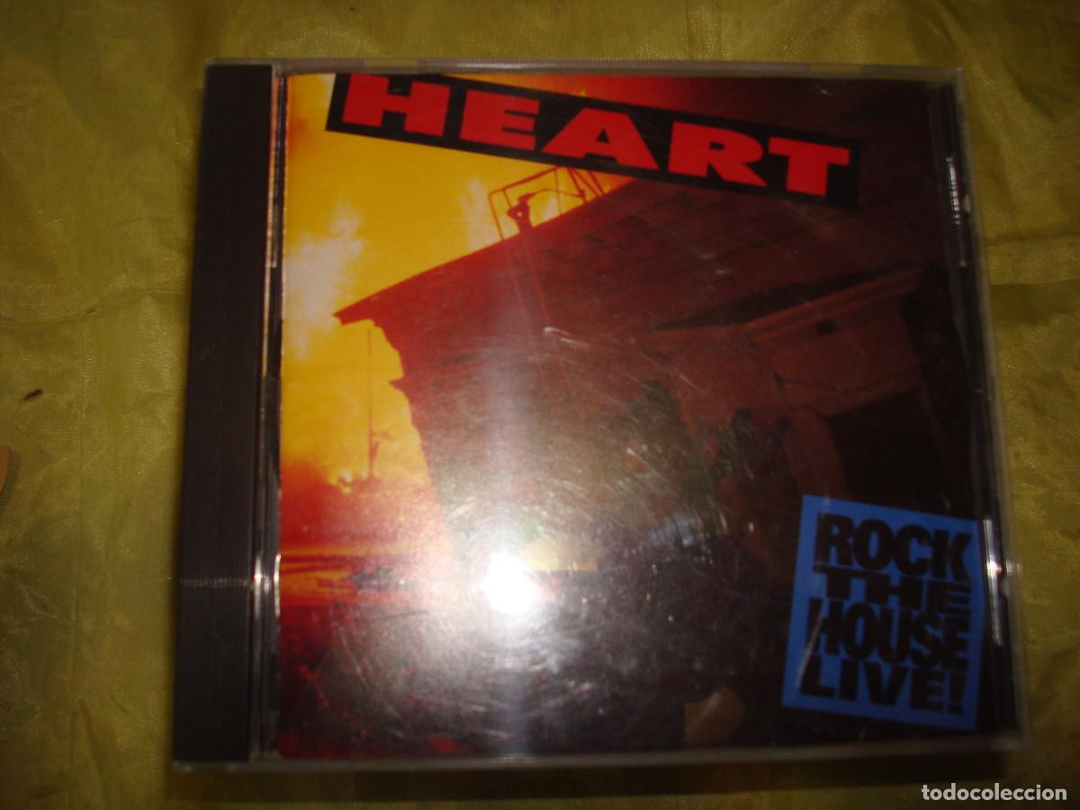 CDs de m&uacute;sica: HEART. ROCK THE HOUSE LIVE&iexcl; CD. IMPECABLE(#) - Foto 1