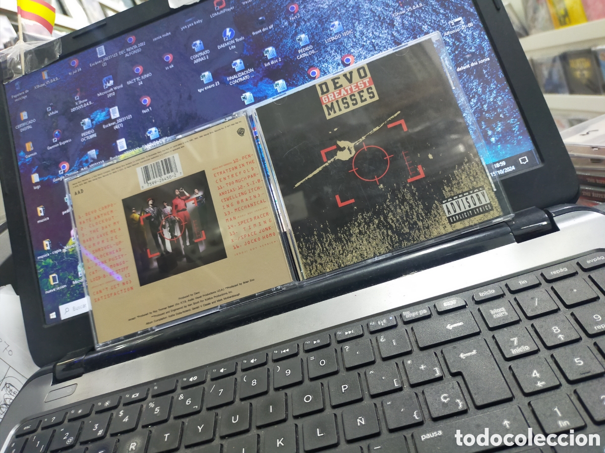 CDs de m&uacute;sica: Devo cd greatest misses u.s.a. - Foto 1